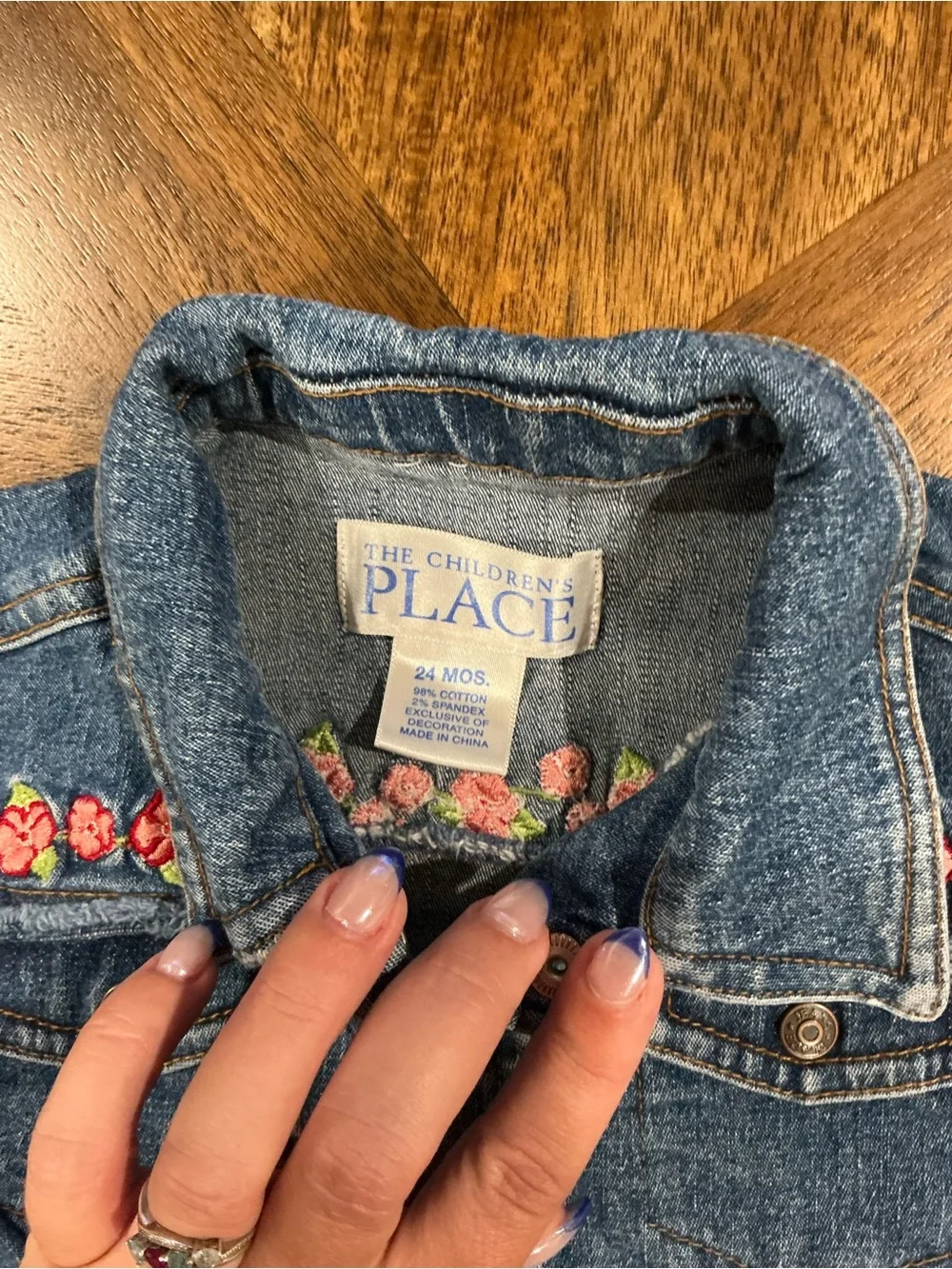 The Childrens Place blue denim
